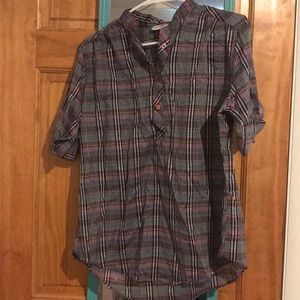 Plaid shirt. Size 16.